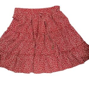 Floral High Waisted Skirt